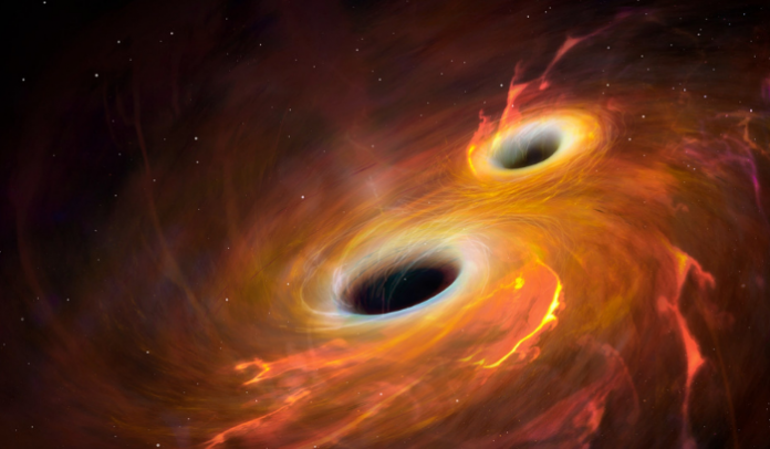 Black hole 142 times bigger than the Sun arises from space collision