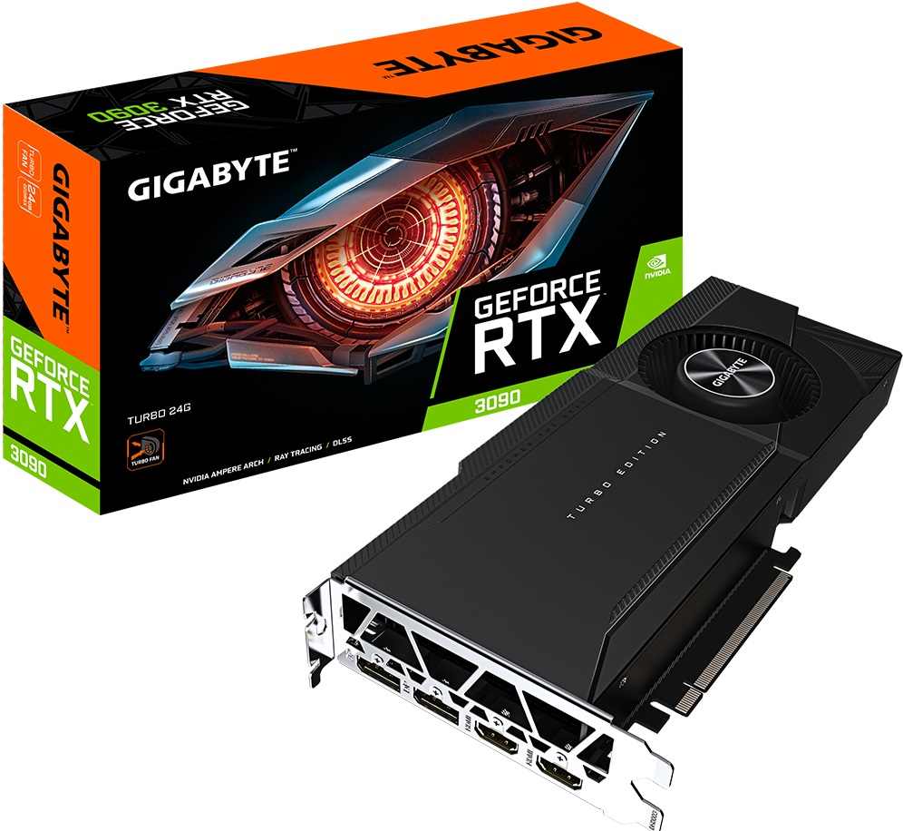 Gigabyte introduced the GeForce RTX 3090 with turbine cooling 1