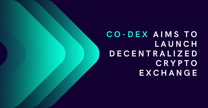 Co-Dex Aims to Launch Decentralized Crypto Exchange at the Turn of the Year